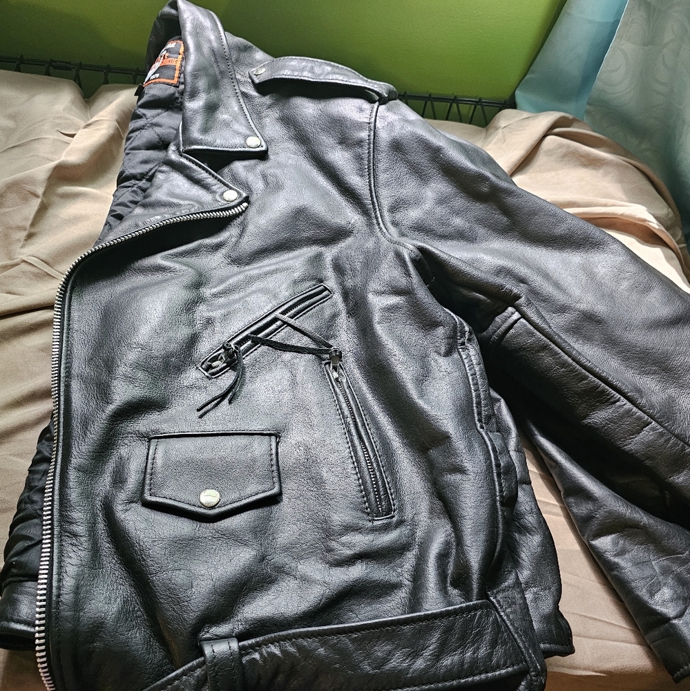Men's Interstate Leather Jacket size 56